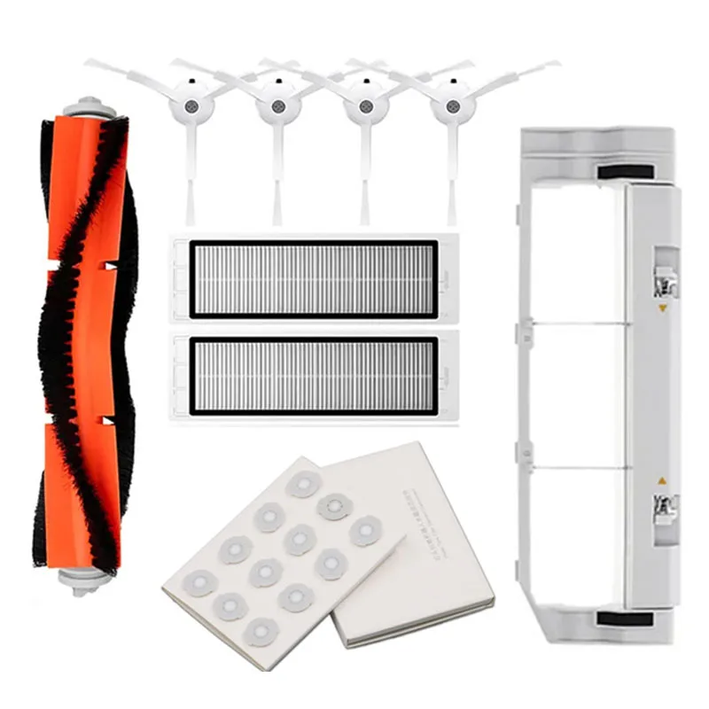 샤오미 미지아 1S 용 헤파 필터, 로보락 S5 S50 맥스, 미 로봇 진공 청소기, 걸레 롤러 사이드 브러시 액세서리, 예비 부품 키트
