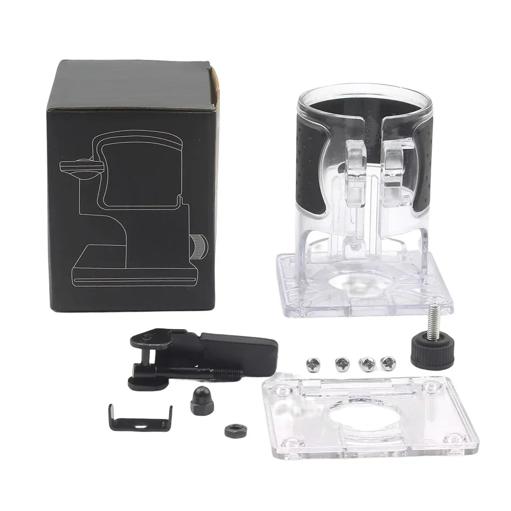 Hot Sale Base Cover Electric Power Tools Transparent Wooden Router Woodworking Cutter Fixing For Trimming Machine