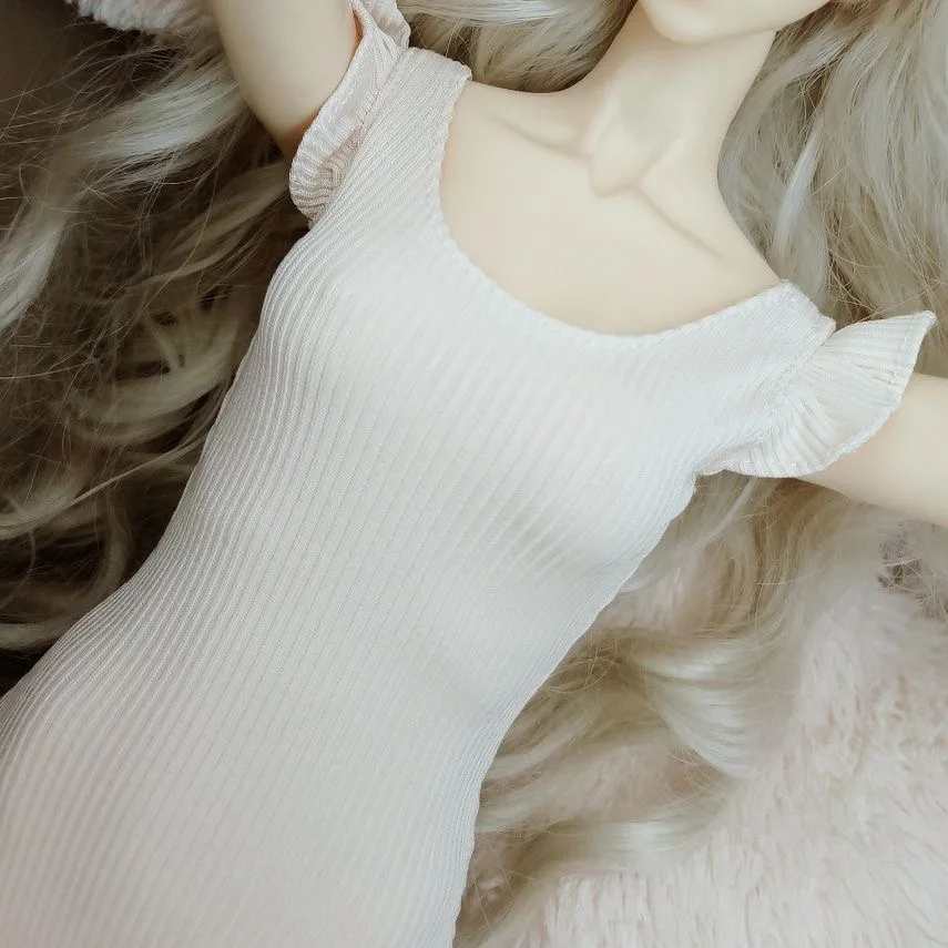 60CM BJD Doll Clothes, 1/3 Beige Long And Short Sleeves Swimming Garments Free Shipping