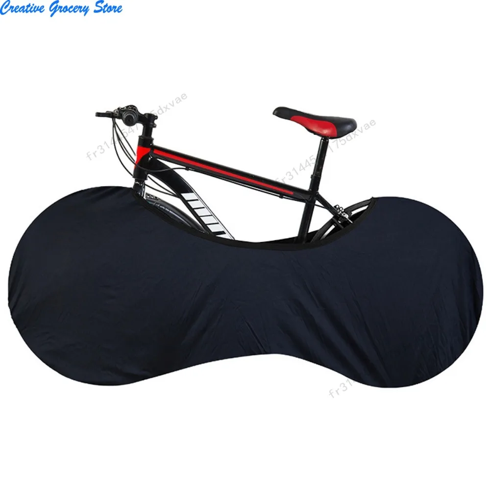 Housse anti-poussière universelle pour vélo, protection imperméable pour vélos de montagne, en polyester résistant aux rayures, fond élastique, pour l'extérieur