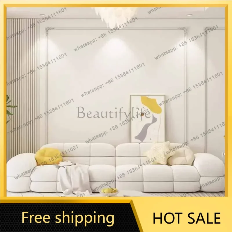 Floor Minimalist Sofa Elegant Family Protection Bedroom Sofa 3 Seater Lazy Sectional Divani Da Soggiorno