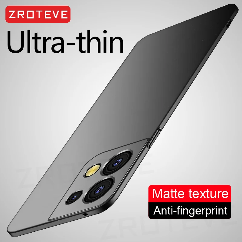 For Reno8 Pro Case ZROTEVE Ultra Thin Hard PC Matte Cover For Oppo Reno 8 Z 8Z Reno8Z Reno8 Lite Shockproof Phone Cases