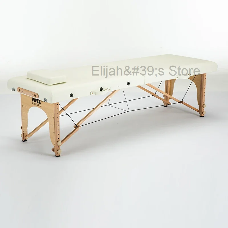 

Cosmetic Wooden Cosmetic Bed Pedicure Stretcher Folding Massage Bed Mattresses Lounger Camilla Masaje Beauty Furniture MQ50MB