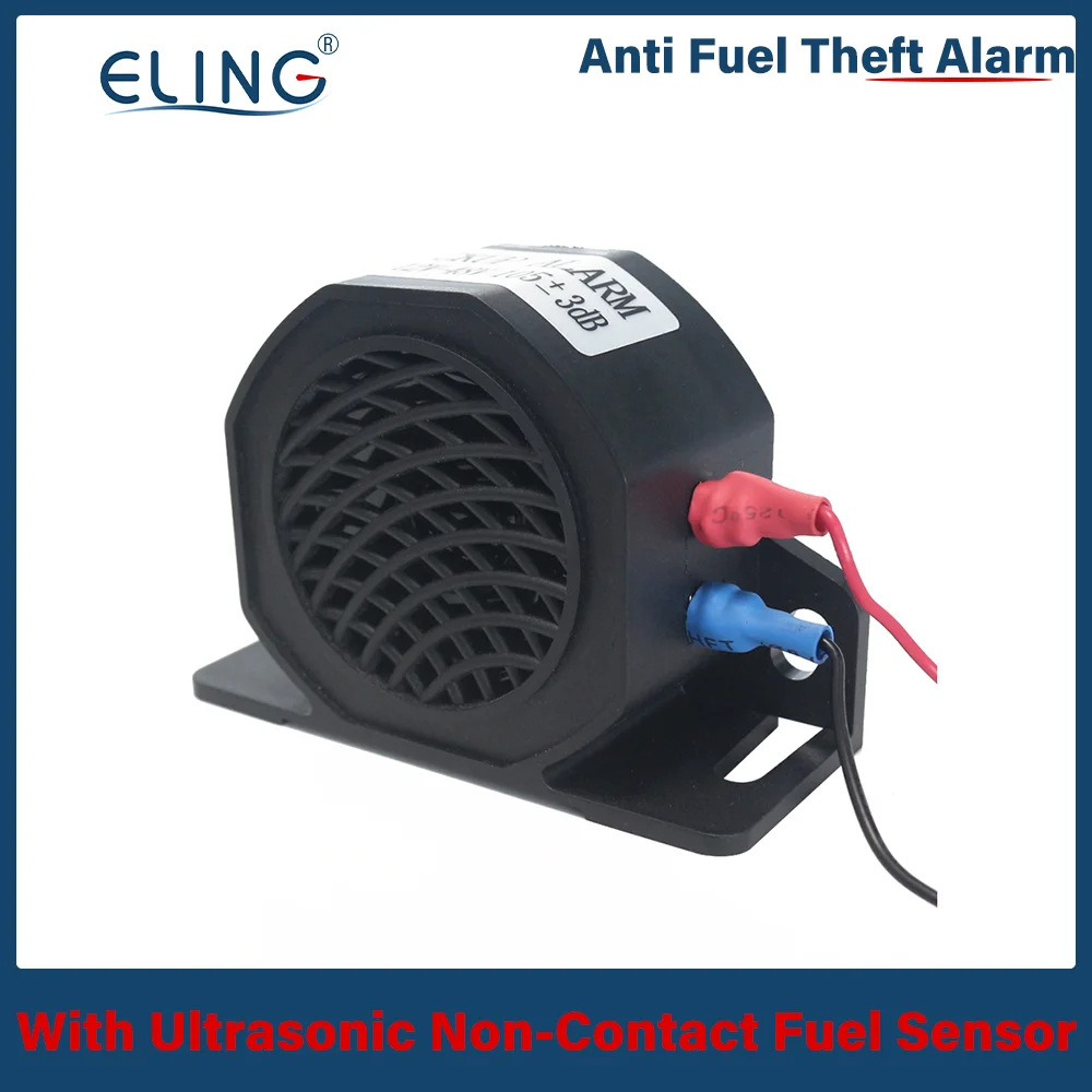 ELING Non-Contact Fuel Theft Detector Fuel Monitoring System Anti Fuel Theft Alarm for Truck Car Ultrasonic Oil Safe