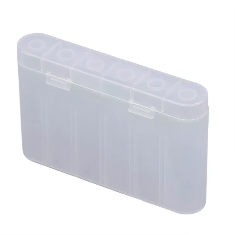 DIY Accessories 6 Slot Waterproof Storage Box For 18650 Batteries Portable Holder Case Protectors Organiser 1PC