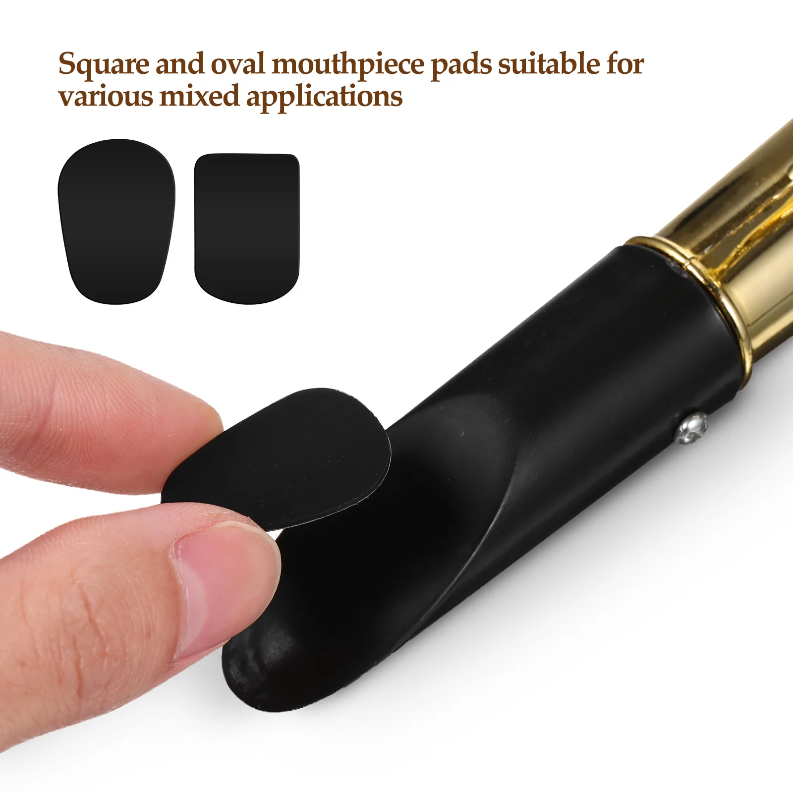 

94 Pcs Saxophone Tooth Pad Clarinet Mouthpiece Cushion Bass Pads Food Grade Silicone Mat