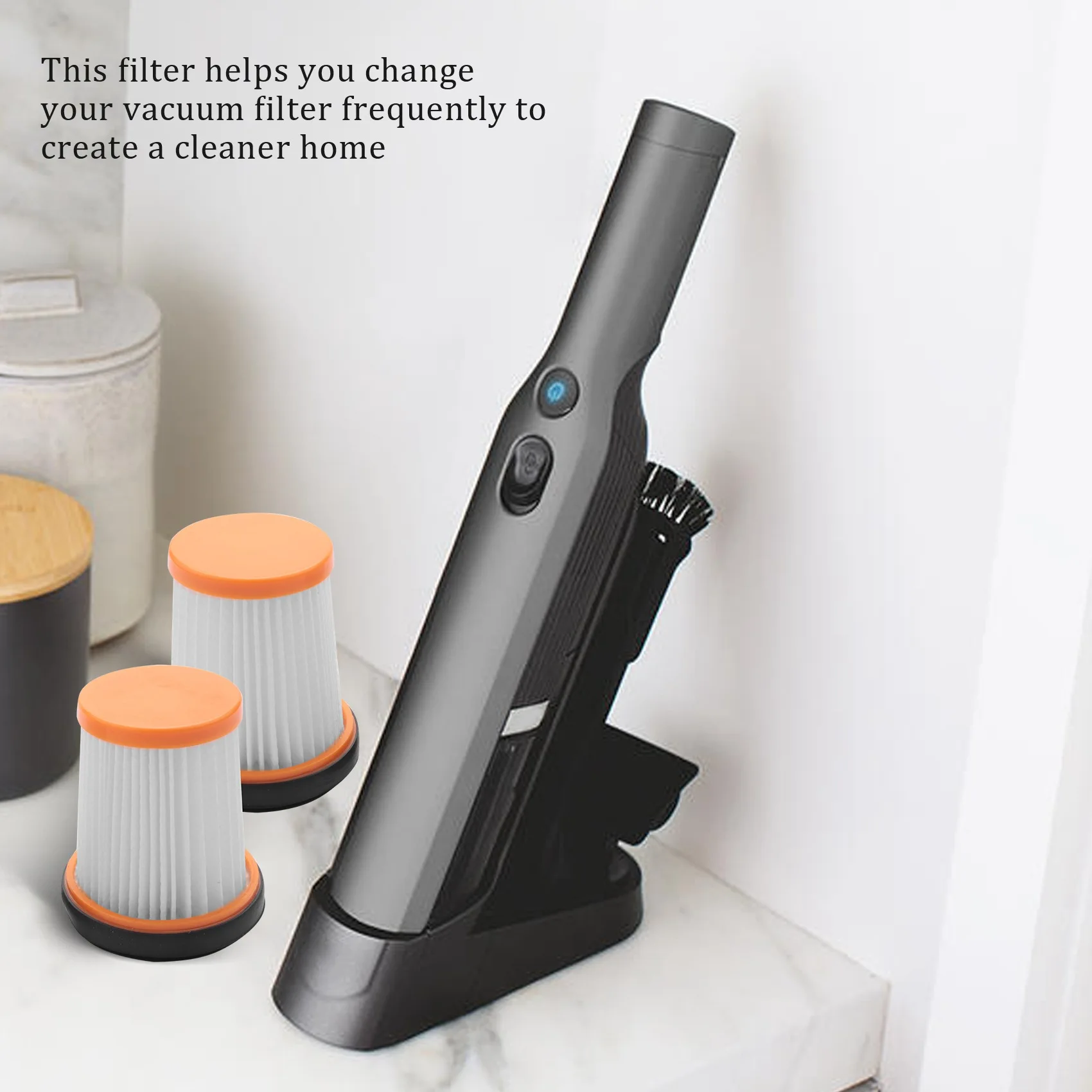 A09G-4 قطعة فلتر مكنسة بديل متوافق مع Shark W1 WV200 WV201 WV205 WV220 مكنسة كهربائية محمولة لاسلكية