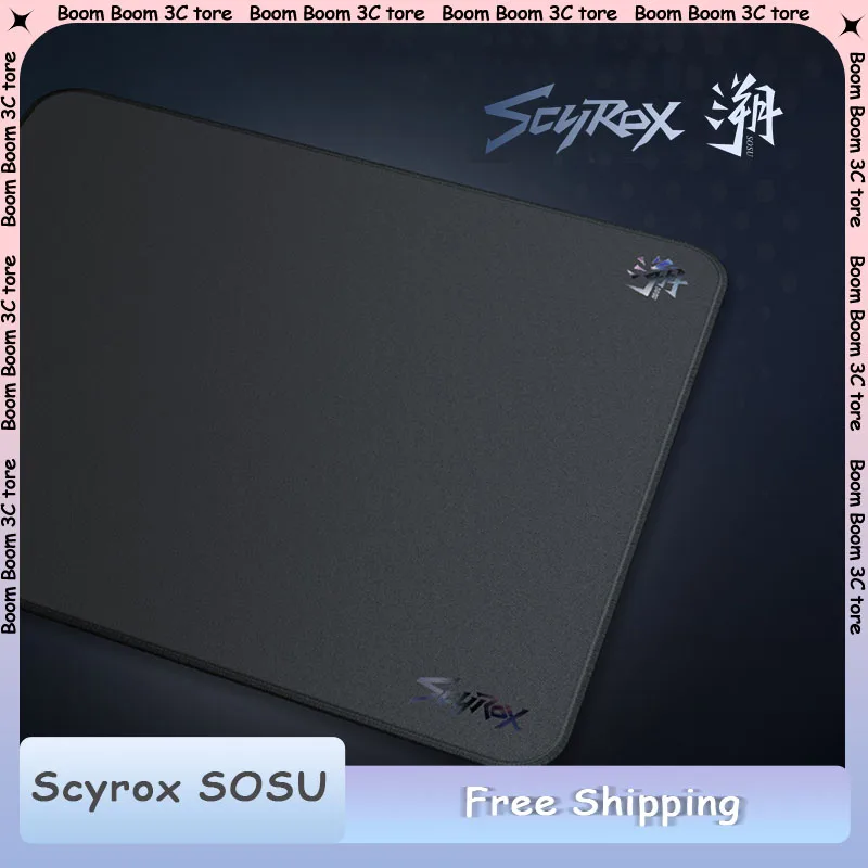 

Коврик для мыши Scyrox SOSU, тонкая поверхность, изысканный пенопласт, влагостойкий управляемый игровой коврик для мыши, аксессуары для киберспорта и ПК