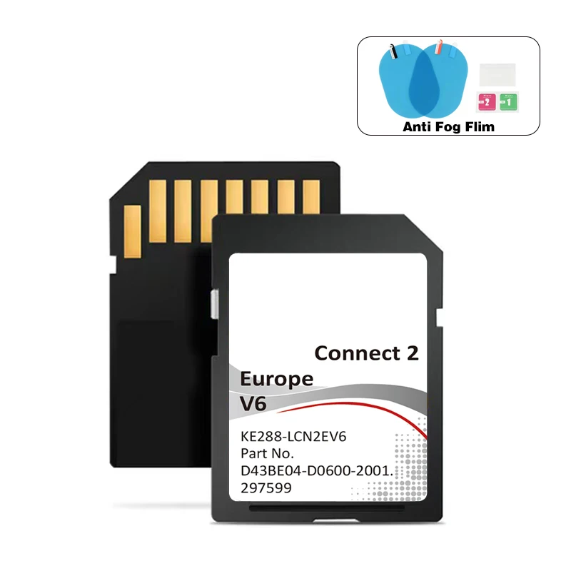 

SD Maps Card for Nissan Leaf/Micra/Juke/Note/E-NV200 Car Navigation Connect 2 System KE288-LCN2EV6 2021 Europe Turkey Maps