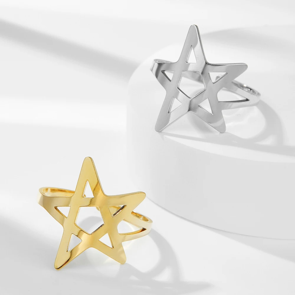 cooltime-полые-регулируемые-кольца-с-пентаграммой-для-женщин-трендовые-кольца-из-нержавеющей-стали-со-звездой-и-луной-ювелирные-изделия-подарок-﻿