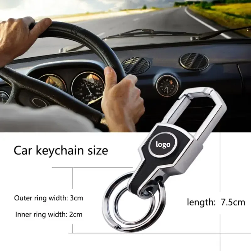 Car Keychain Key Rings Pendant Decoration for Nissan Qashqai J11 Sylphy Tiida Almera Patrol Micra X Trail T32 Navara Nismo Note