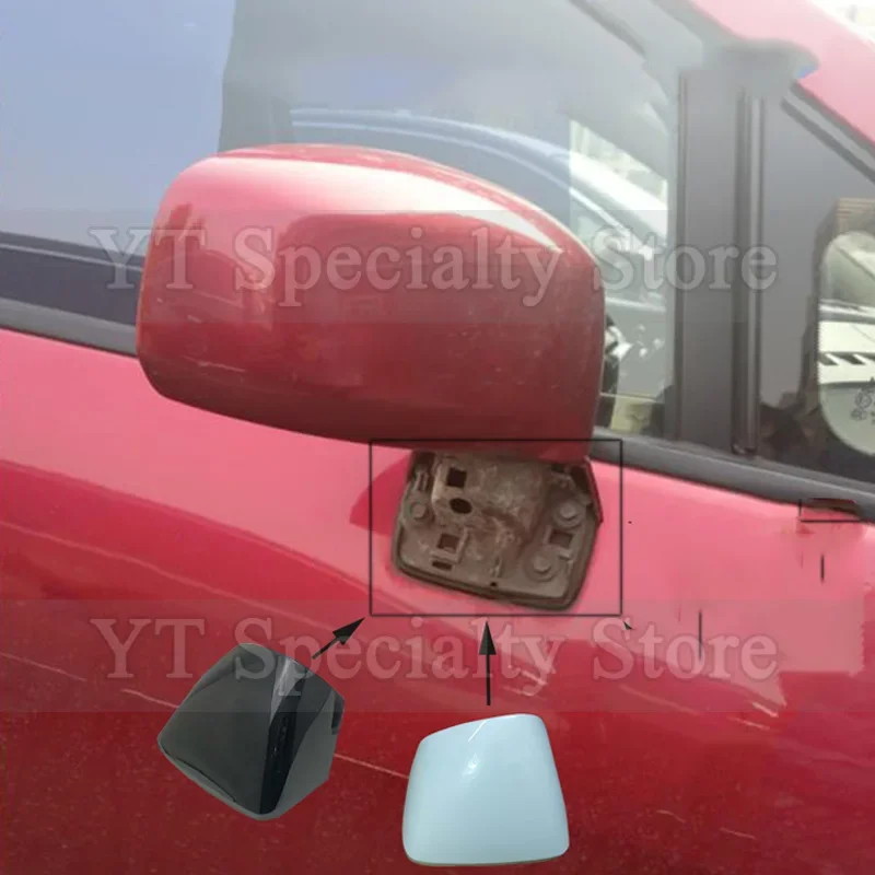 For Nissan TIIDA 2005 -2010 Car Outside Rear View Mirror Cover Rearview Mirror Shell Reversing Mirror Base support Garnish Cap