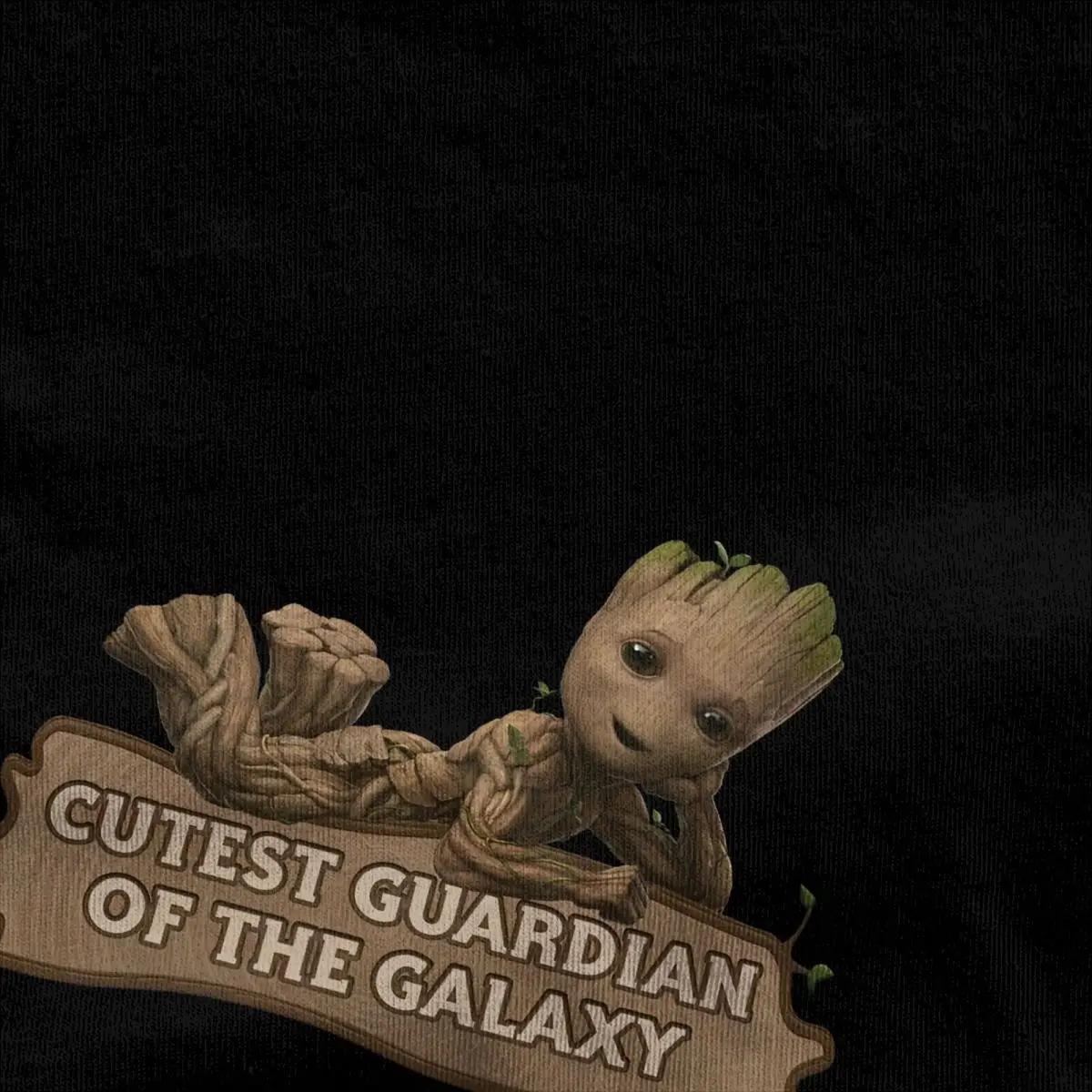 Marvel Studios- I Am Groot Cutest Guardian Of The Galaxy T-Shirt Hip Hop T Shirts Short-Sleeve Top Summer Cotton O Neck Top Tees