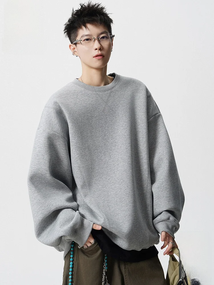 

PaulFrank Loose Fit Long Sve Sweatirt Casual Men's Autumn Heavyweight Patchwork Comfortable Cotton Polyester Blend