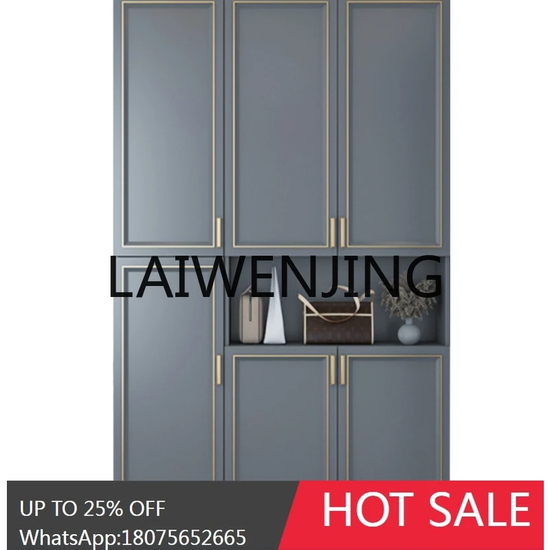 

RWJ Light Luxury Aluminum Hallway Hall Cabinet Balcony Locker Sunscreen and Waterproof