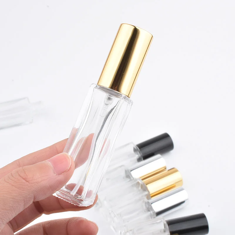 Flcopropriété de sexuellement en Verre Portable, 3ml, 10ml, 20ml, 30ml, 50ml, avec Atomiseur en Aluminium, Étui Africsexuellement pour Voyageur