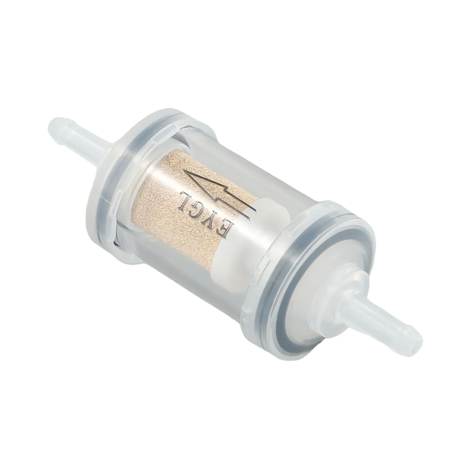 Wide range of uses  transparent fuel filter with copper filter element  perfect for gas powered engines and motorcycles