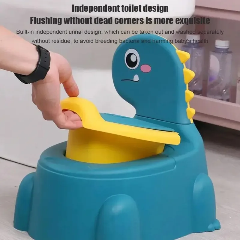 Baby Toilet Training Seat Dinosaur Type Cartoon Thickening Special Urine Bucket Potty Baby Urinals Boys Girls Toilet Supplies