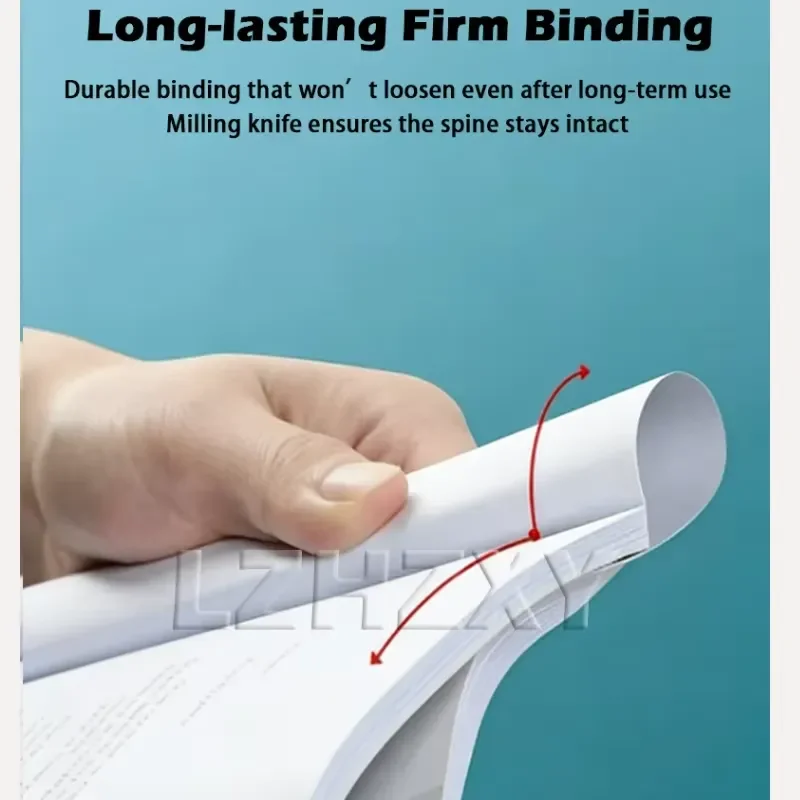 for 220V Hot Melt Glue Binding Machine Contract Document Binder File Cover Binding Small Manual Desktop Bookbinding Machine