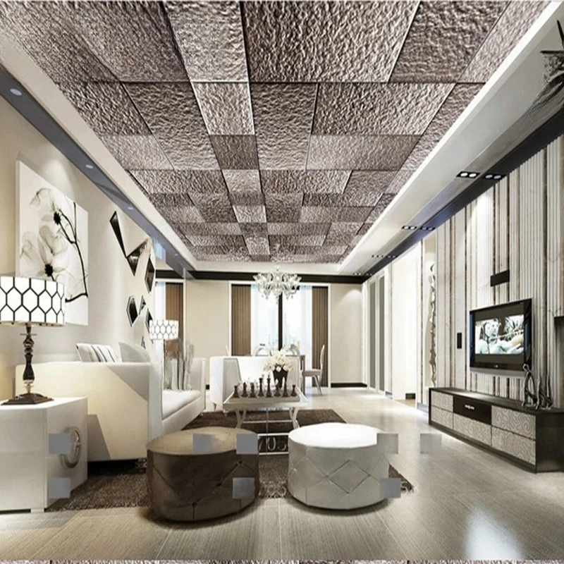 

MU8458 Marble Light Luxury Modern Simple Murals Wall paper Living Room Bedroom Arr Background Wall Cloth 3D Papel De Parede