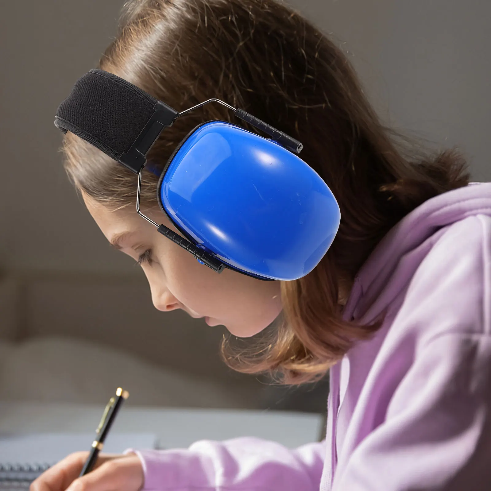 

Headphones Drummer Noise Canceling Blocking Earphones Double Layer Abs Muffs Reduction Baby