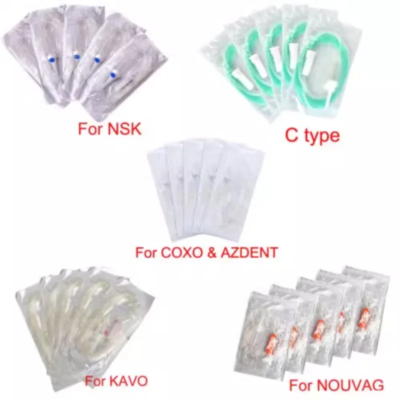 10PCS Dental Tools  Disposable Water Supply Pipe Cooling Duct COXO C-SAILOR Rinse Hose Laboratory Materials Implant Flush Clinic