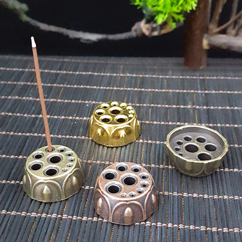 1pc, Mini 10-Hole Incense Stick Holder For Home Decor & Unique Gift Idea for Relaxation (Without Incense)