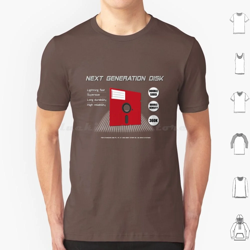 Next Generation Disk T Shirt Men Women Kids 6xl Floppy Drive Future Funny Disk Diskette 80s Retro Computers Inches Software