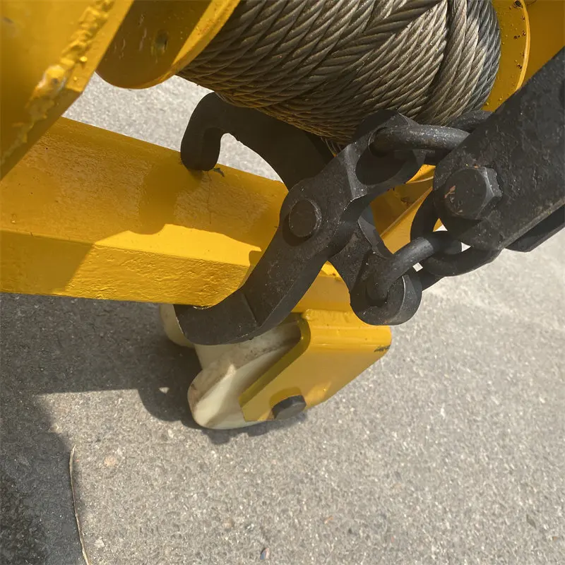 SLY Multifunctional Handling Rail Trolley Wire Rope Crane SDG-2 Trolley Rail Puller - view 4