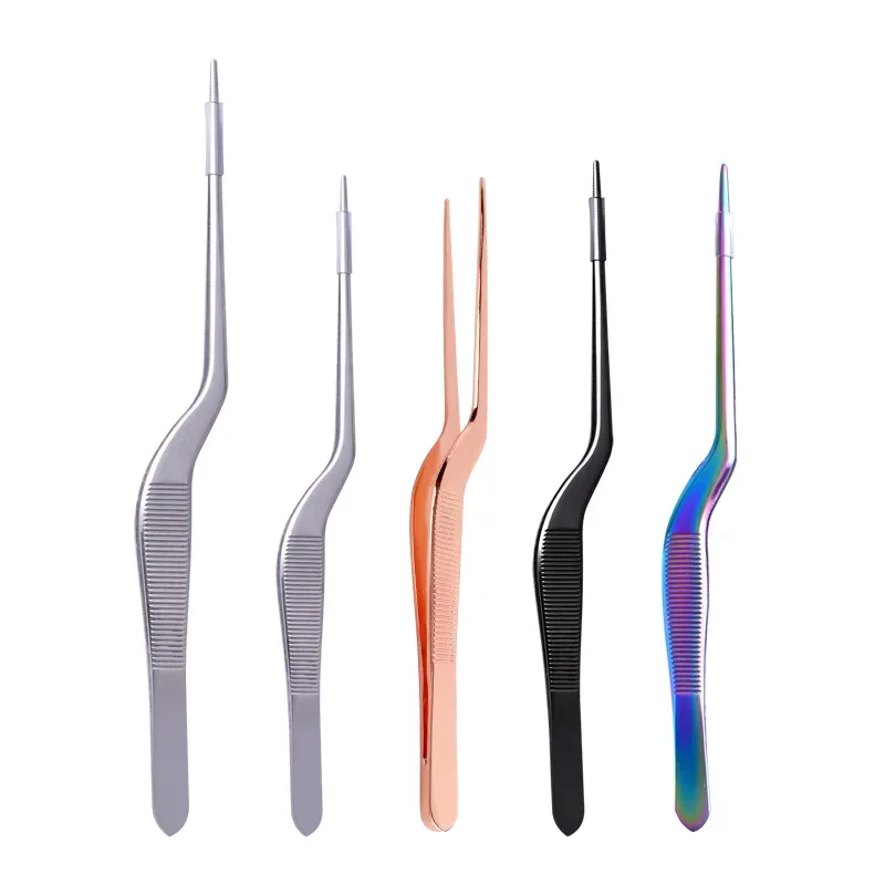 Stainless Steel Tweezers Professional Ear Cleaner Care Ear-Pick Tools Ear Digging Cleaning Tool Earwax Tweezers Ear Pick