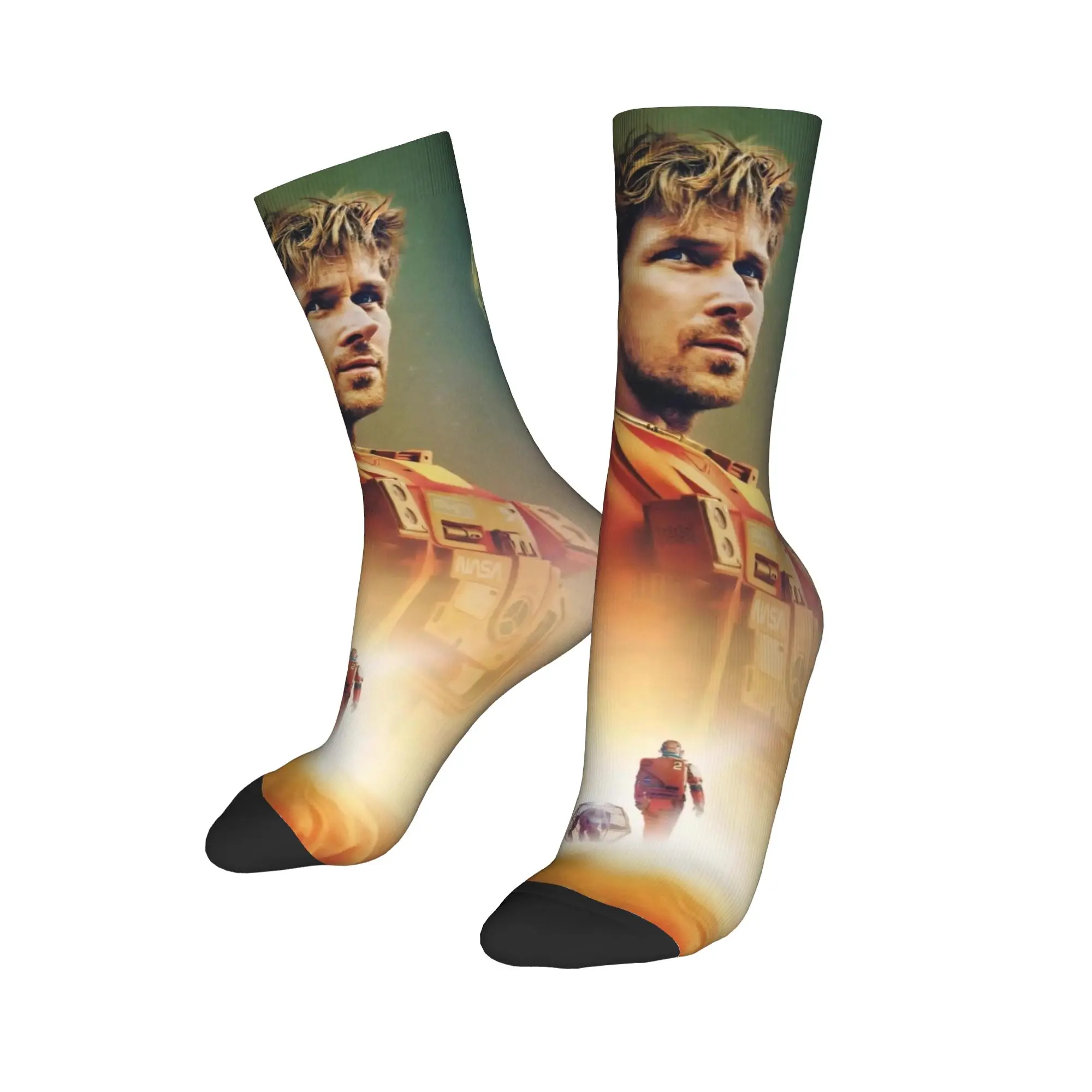 Autumn Winter Harajuku Unisex Project Hail Mary Movie Socks Ryan Gosling Breathable Basketball Socks