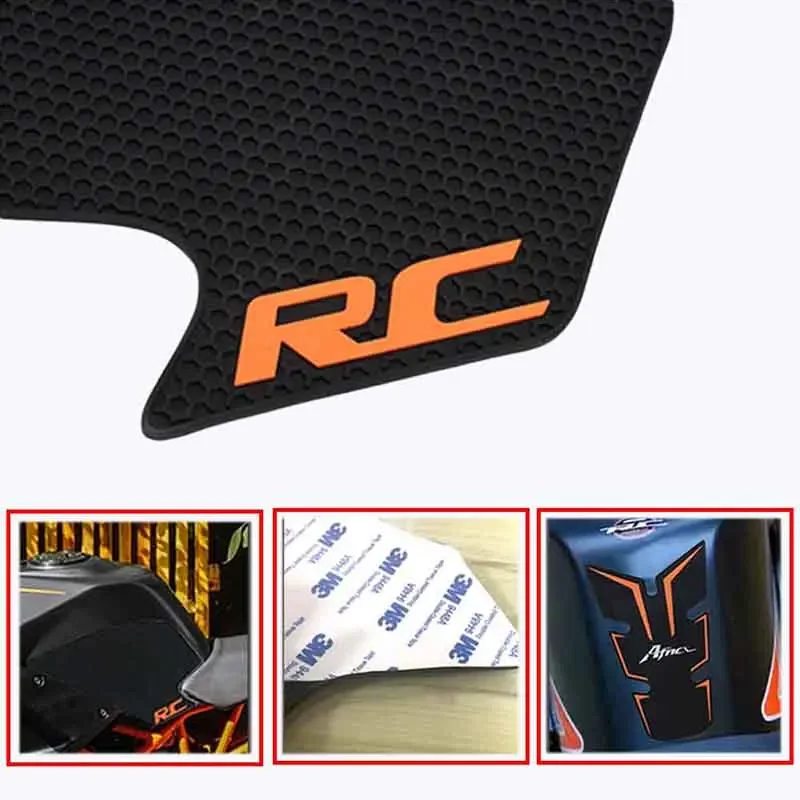 Fit For KTM 390RC RC390 RC 390 2014-2023 Motorcycle Anti-skid Riding Protection Fuel Tank Sticker Side Knee Protection Sticker