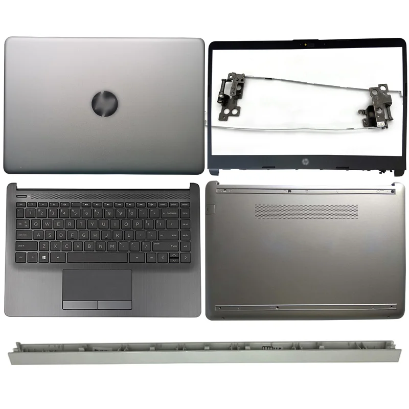 NEW For HP 14-CF/DF/DK Laptop LCD Back Cover/Front Bezel/Hinges/Palmrest/Bottom Case L24469-001 L24465-001 L24818-001 L24475-001