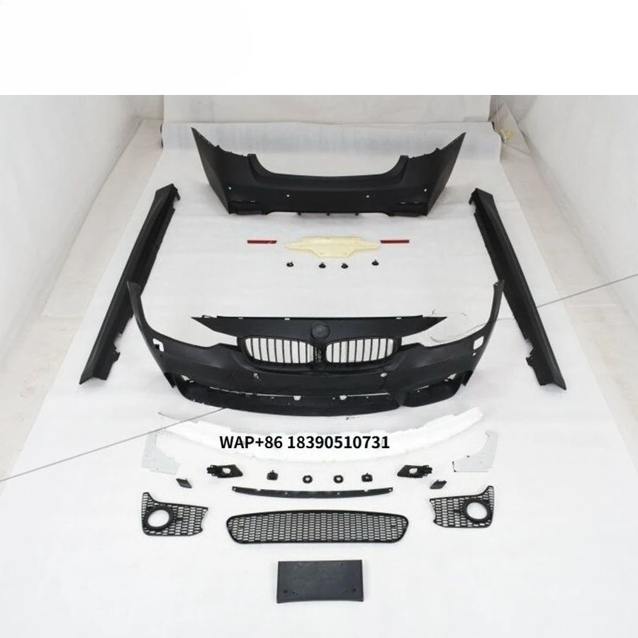 

3 Series F30 M3 Body Kit to M3 Style with Front Bumper Rear Bumper and Side Skirt High Quality PP Material Car Kit