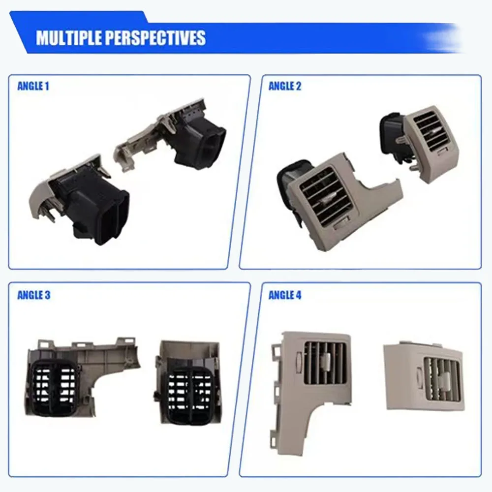 

LINGJIE 2 шт. боковые решетки воздуховодов кондиционера для Toyota Corolla 2008-2013