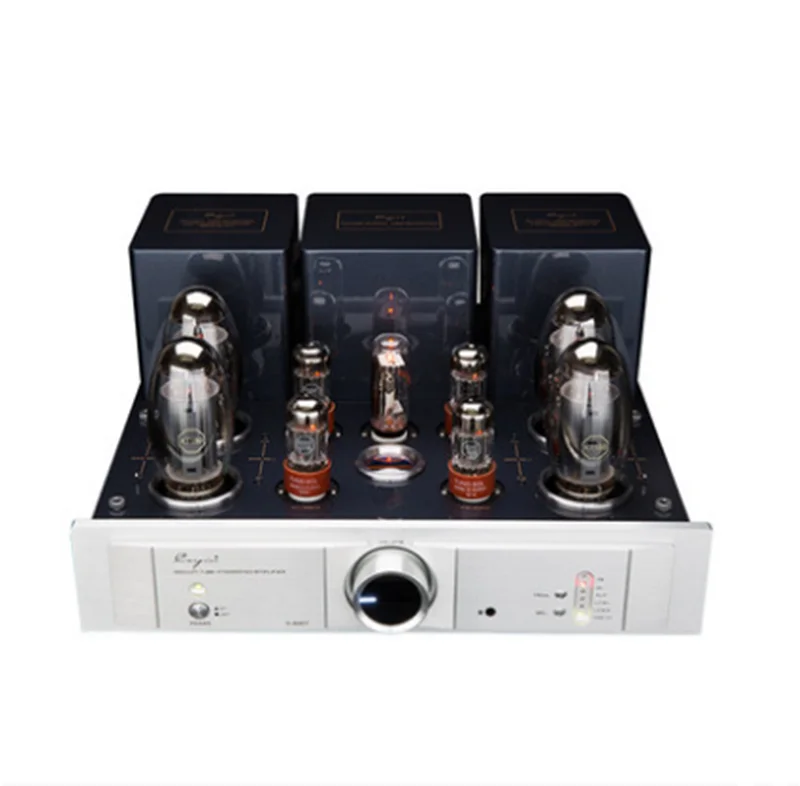 A-200T Vacuum Tube Integrated Power Amplifier TUNG-SOL KT150*4 Push-pull High Power Vacuum Amplifier  55W*2  100W*2