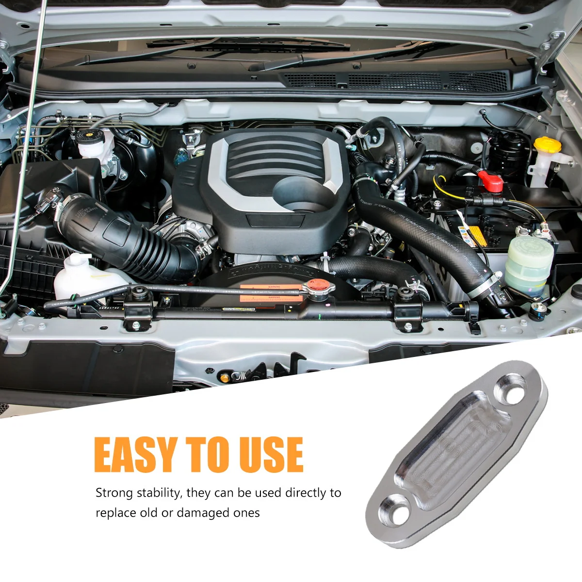 

Fuel Pump Plate Replacement Block for Car Engines Accessory Durable Auto Fuel Pump Plate Car Accessory