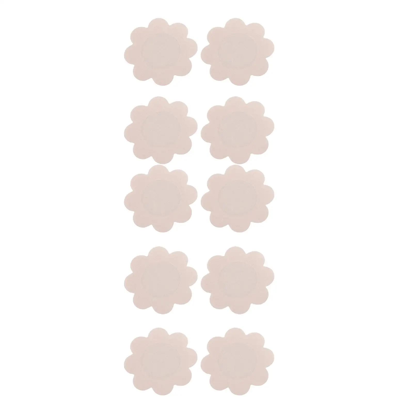Lace Flower Breast Cover Pad Breathable Push-up Bra with Adhesive for Decorative Bra Under the Jacket