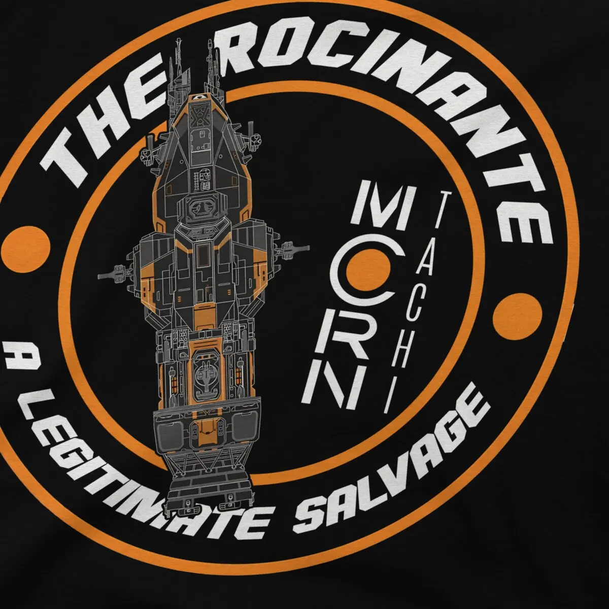 The Expanse A Legitimate Salvage T Shirt Graphic Men Tees Summer Clothing Polyester Crewneck TShirt