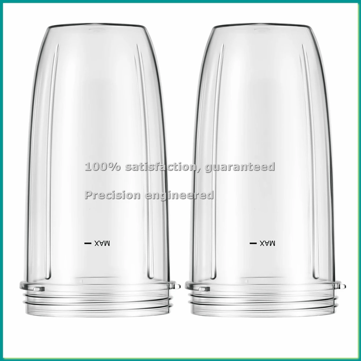 Blender Replacement Cups for Blender, 32Oz Cups Compatible for 600W/900W Blenders (2-Pack)-A14I