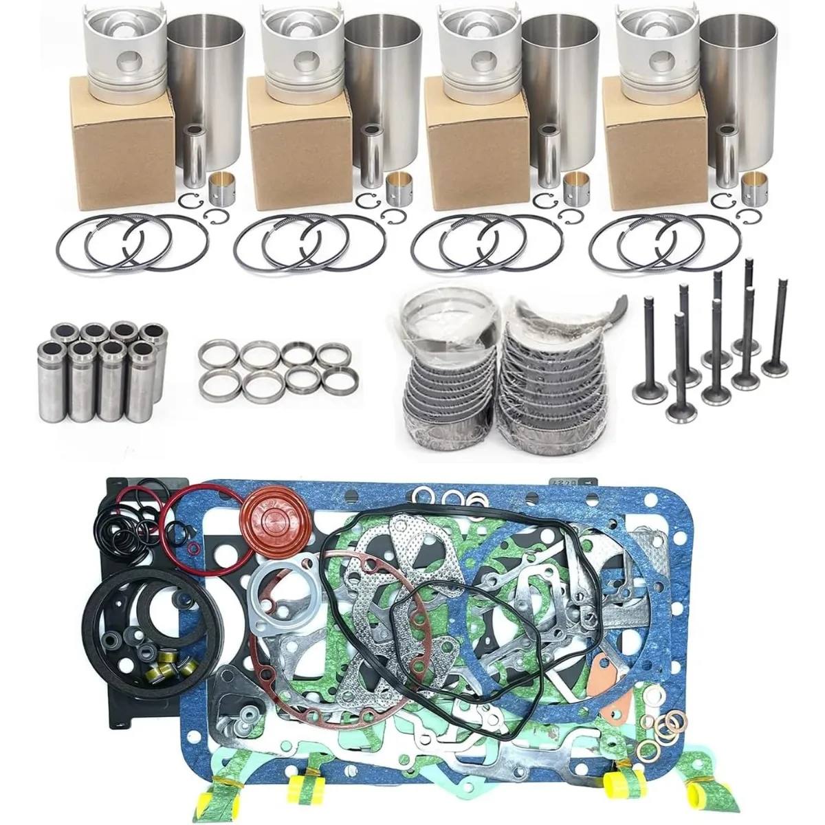

Overhaul Rebuild Kit For Toro 580D Mower S4F S4F2