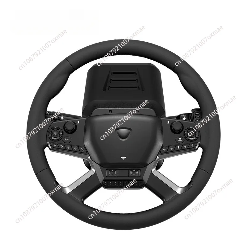 

Force Feedback Truck Simulator Steering Wheel Controller Kit for PC Truck Game Emulator