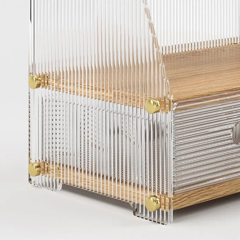 الشمال الاكريليك سطح المكتب صندوق تخزين مستحضرات التجميل غرفة نوم الحمام درج نوع منتجات العناية بالبشرة أحمر الشفاه رفوف المجوهرات