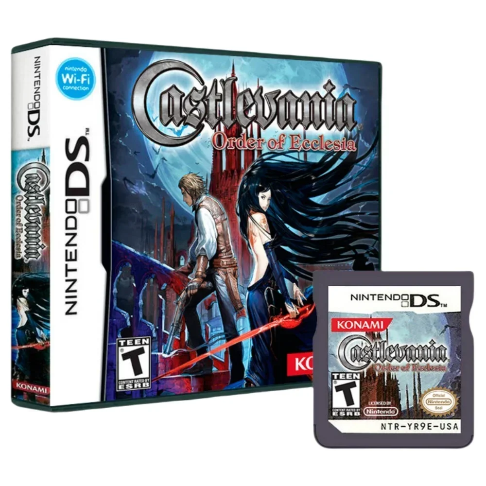 Jeu de cartes NDS Legend of Helpda Castlevania, anglaise wersja