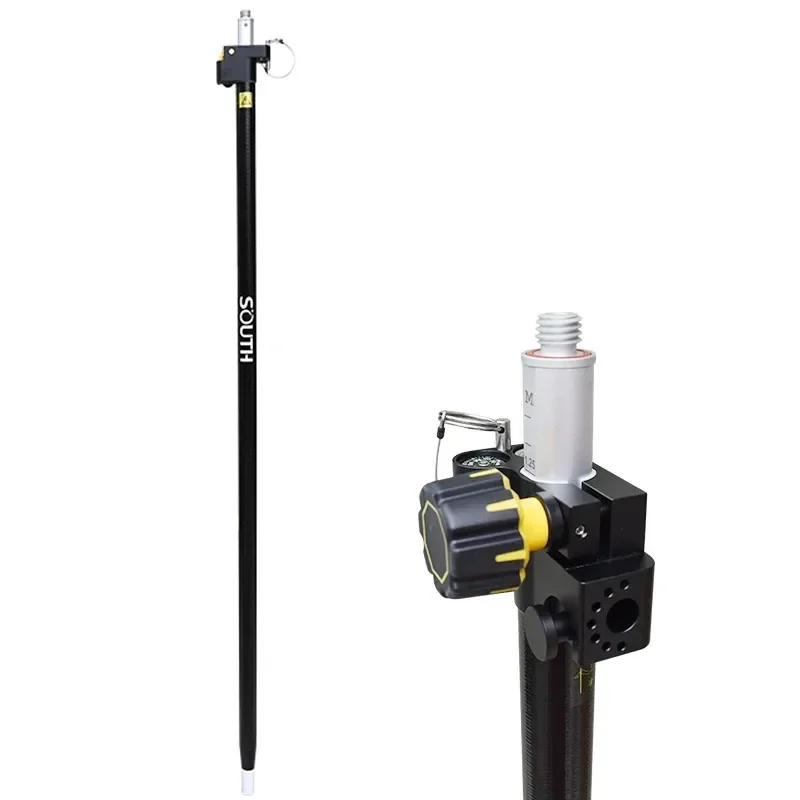 Carbon Fiber Extendable Pole For GPS RTK GNSS Telescopic Rover Pole SOUTH GPS Surveying Pole