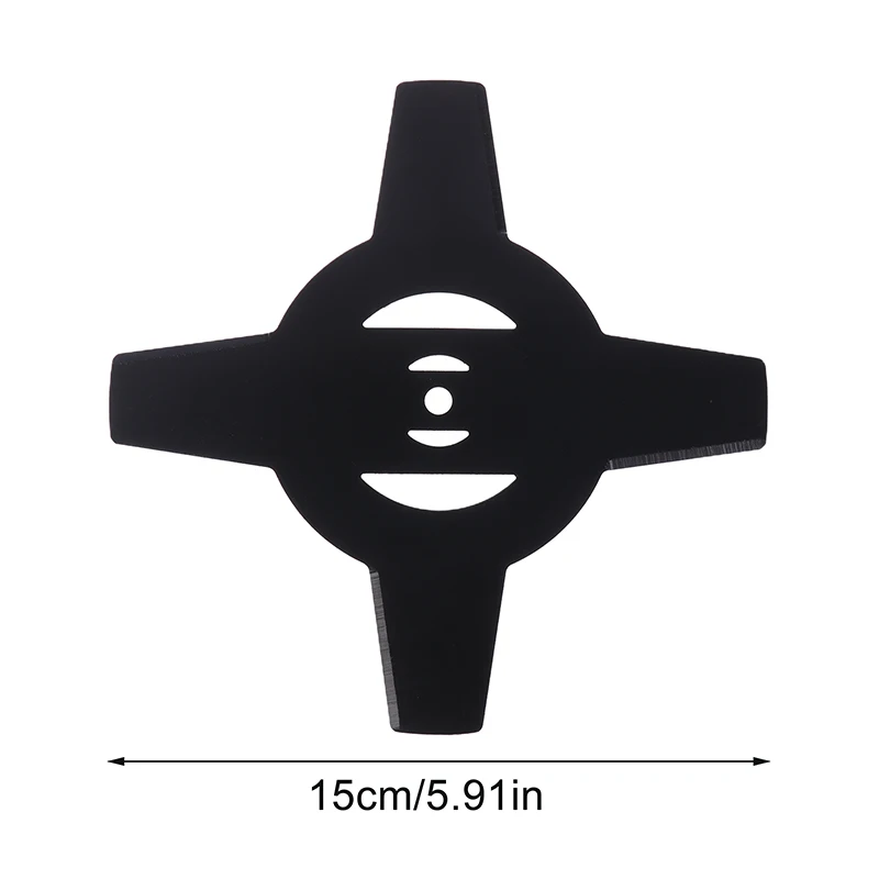 Universal 150 มม.โลหะหญ้า String Trimmer เครื่องตัดหญ้าหัวใบมีด 4T สําหรับเครื่องตัดหญ้าไฟฟ้าอุปกรณ์เครื่องมือ