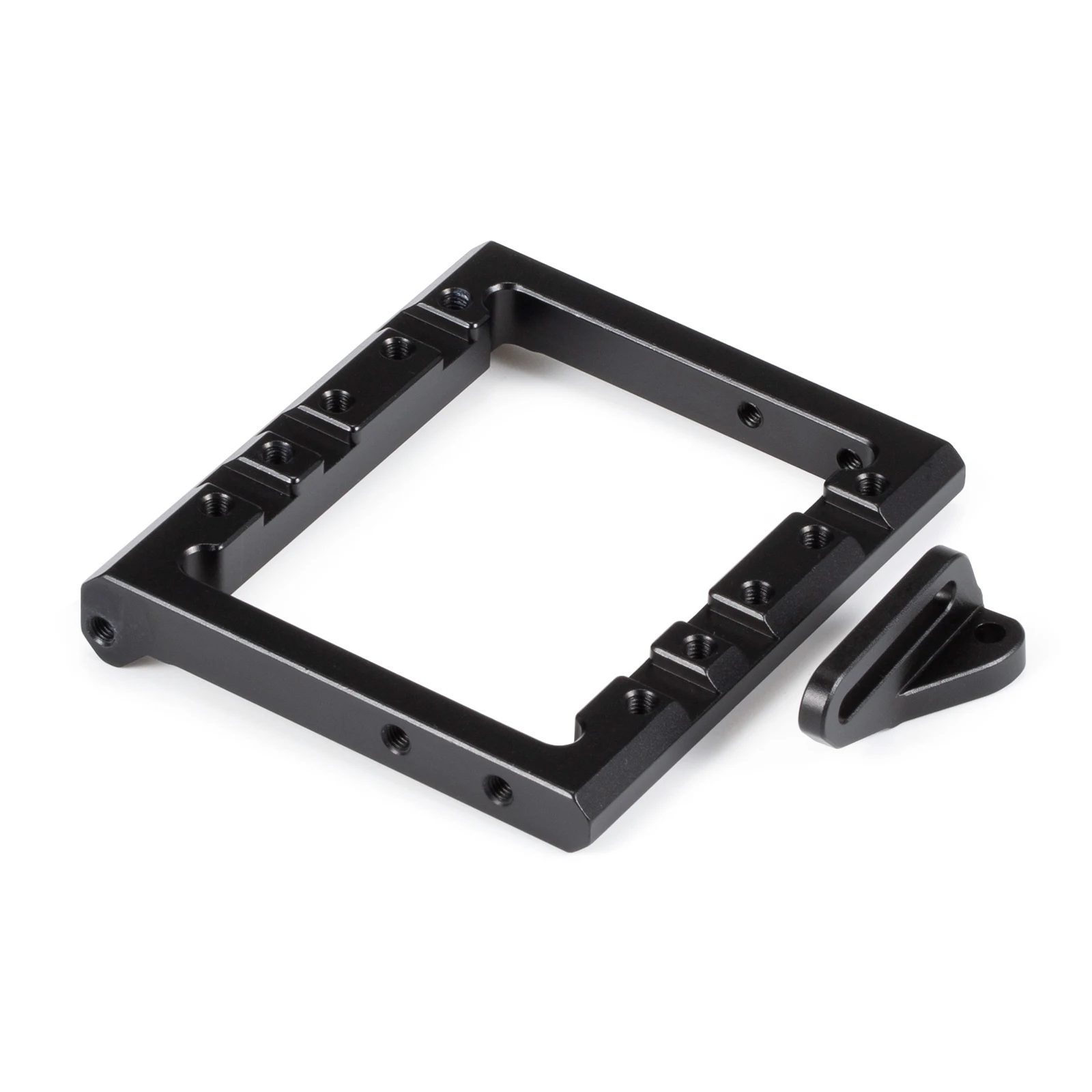 CNC Aluminum CMS Dual Servo Mount and Panhard Mounts for RC 1/10 Carbon LCG Crawler Chassis Axial AR44 AR45 Axle