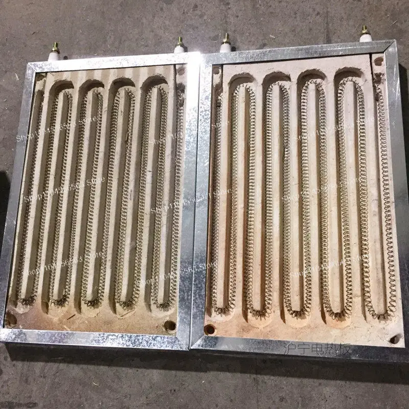 High Temperature Heating Plate for Mold Oven and Laboratory, Ceramic Silicon Carbide Open Coil Dry Fire Resistant Hot Plate 220V