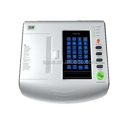 

high quality ECG machine ZQ-1206 with CE