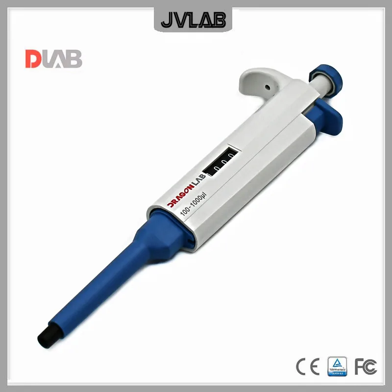 

Mechanical Pipette-TopPette Single-channel Adjustable Pipette Dlab Pipettor Pipet 0.1-2.5 ul Come With Tips 1 EA / PK